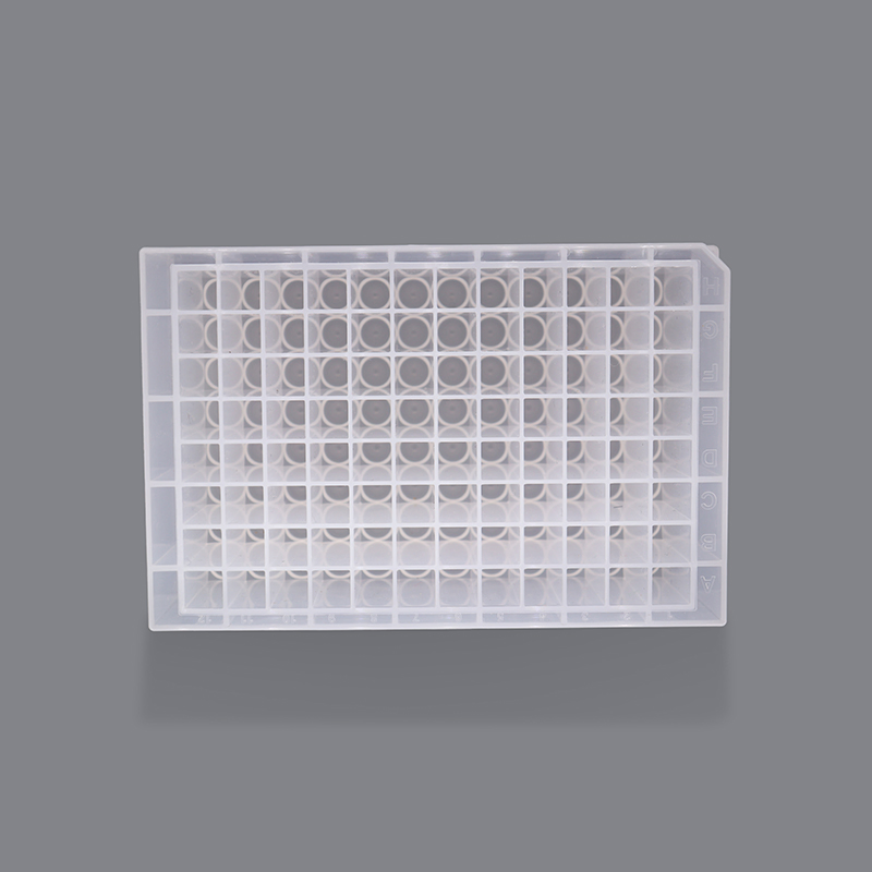Lab Disposable Consumables 96 Well Half Skirted Dnase, Rnase, and Endotoxin Free Stable From -80º C to 121º C PP PCR Plates