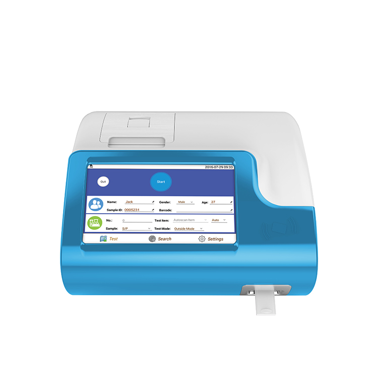 Hospital Yste-Fia01 Single-Channel Fia Quantitative Poct System