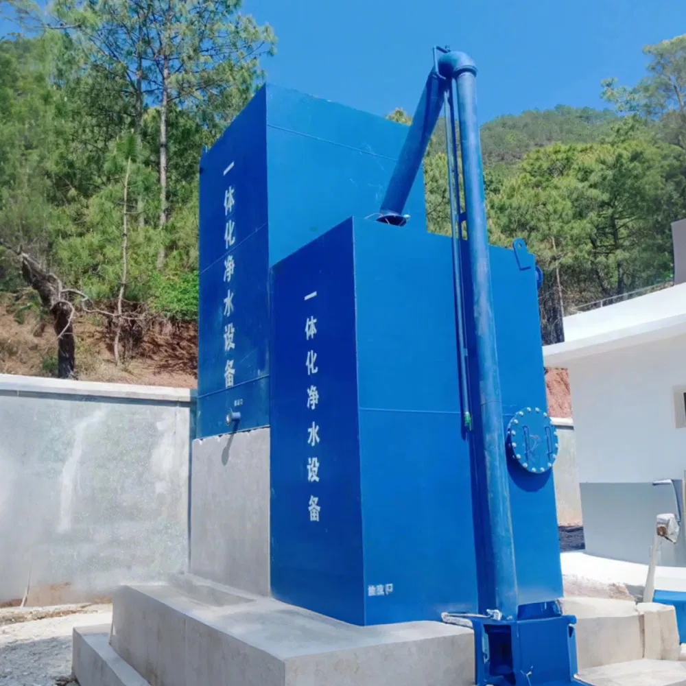 Integrated Water Clarification Filtration and Disinfection System for Surface Water Treatment Plants