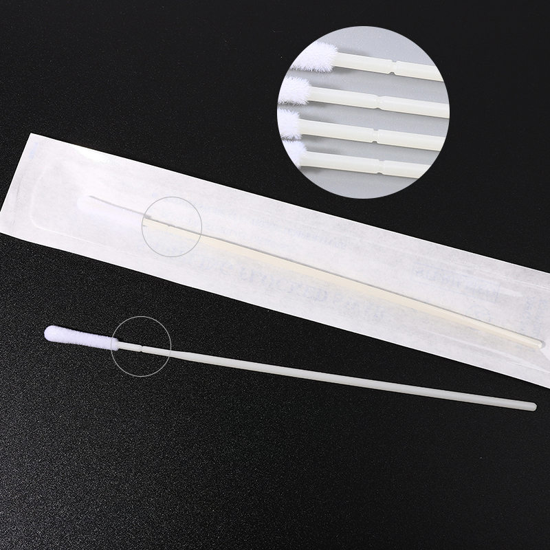 Disposable Micro Nylon Flocked Vtm Sampling Nasal Oral Swabs