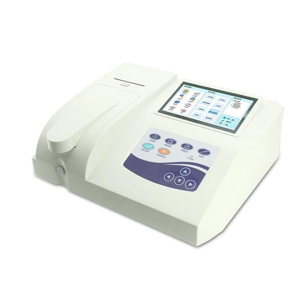 Maya Medical Clinical Biochemical Analysis Equipment 7 Inch Color LCD Semi-Auto Chemistry Analyzer Machine Price