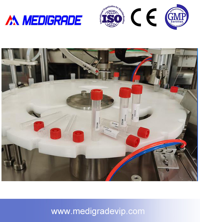 Nucleic Acid Testing Reagent Filling Capping and Labeling Machine