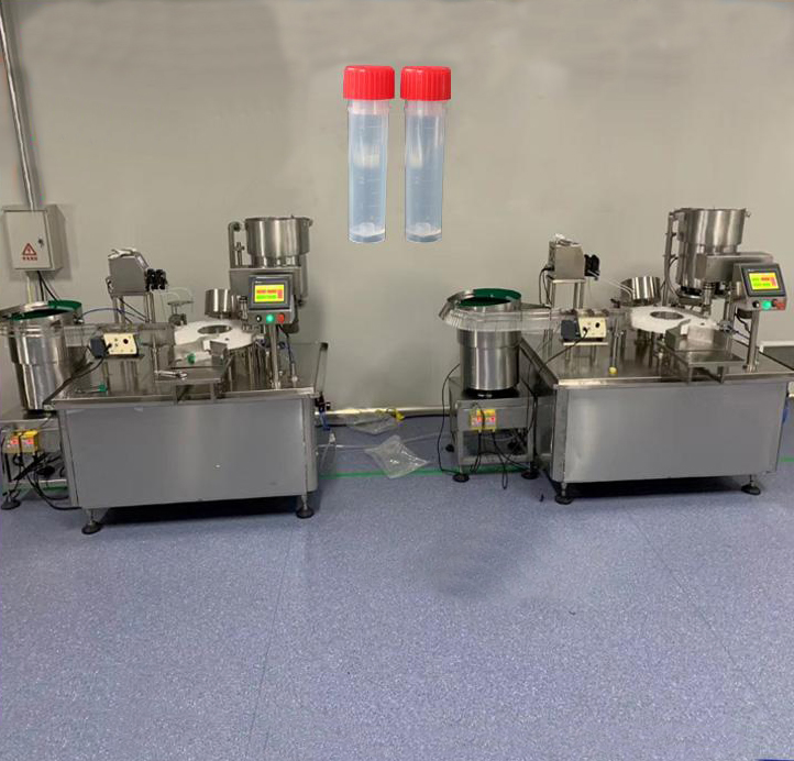 Nucleic Acid Testing Reagent Filling Capping and Labeling Machine