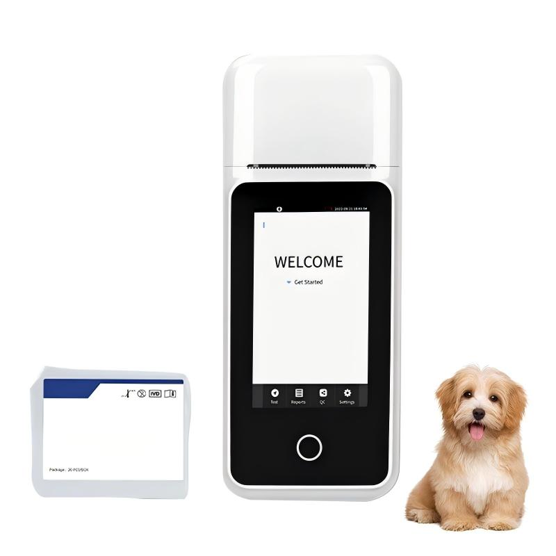 Veterinary Immunoassay System Electrolyte Analyzer Portable Handheld Blood Gas Analyzer