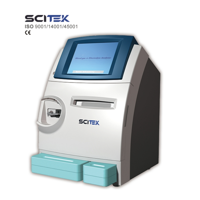 SCITEK Blood Gas And Electrolyte Analyzer Automatic Sampling LCD touch screen
