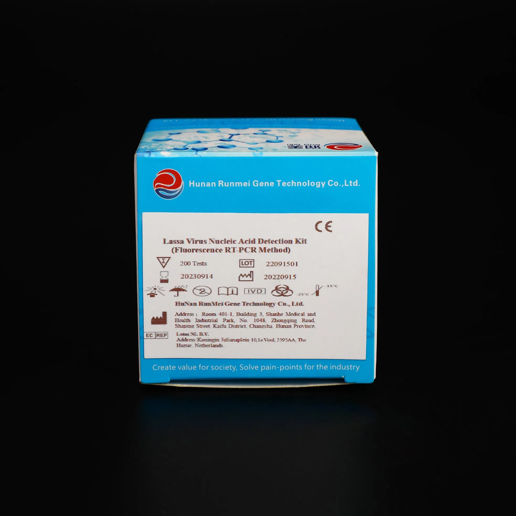 Rt-PCR Reagents Lassa Virus Nucleic Acid Detection Kit Diagnostic Test Kit