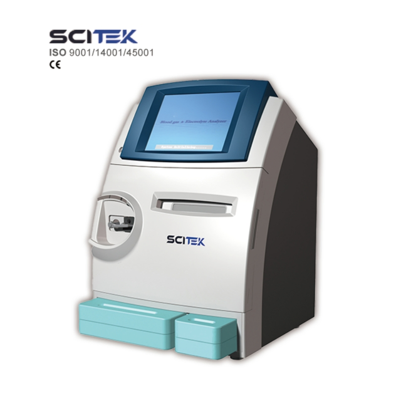 SCITEK Blood Gas And Electrolyte Analyzer Automatic Sampling LCD touch screen