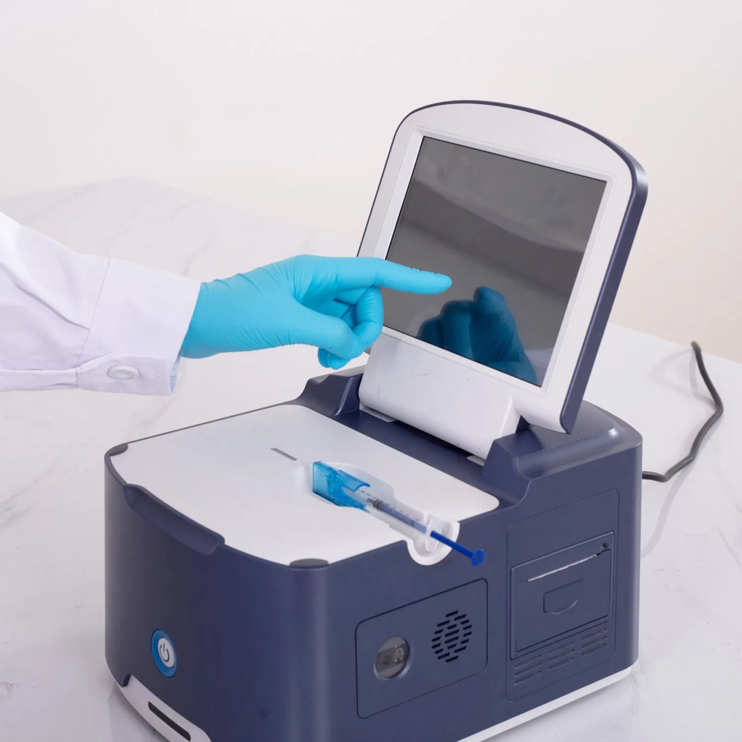 Wondfo Vcare5000 Veterinary Blood Gas Analyzer Touch Screen Pet Analyzer for Dog Cat Rabbit Animal Clinic Laboratory