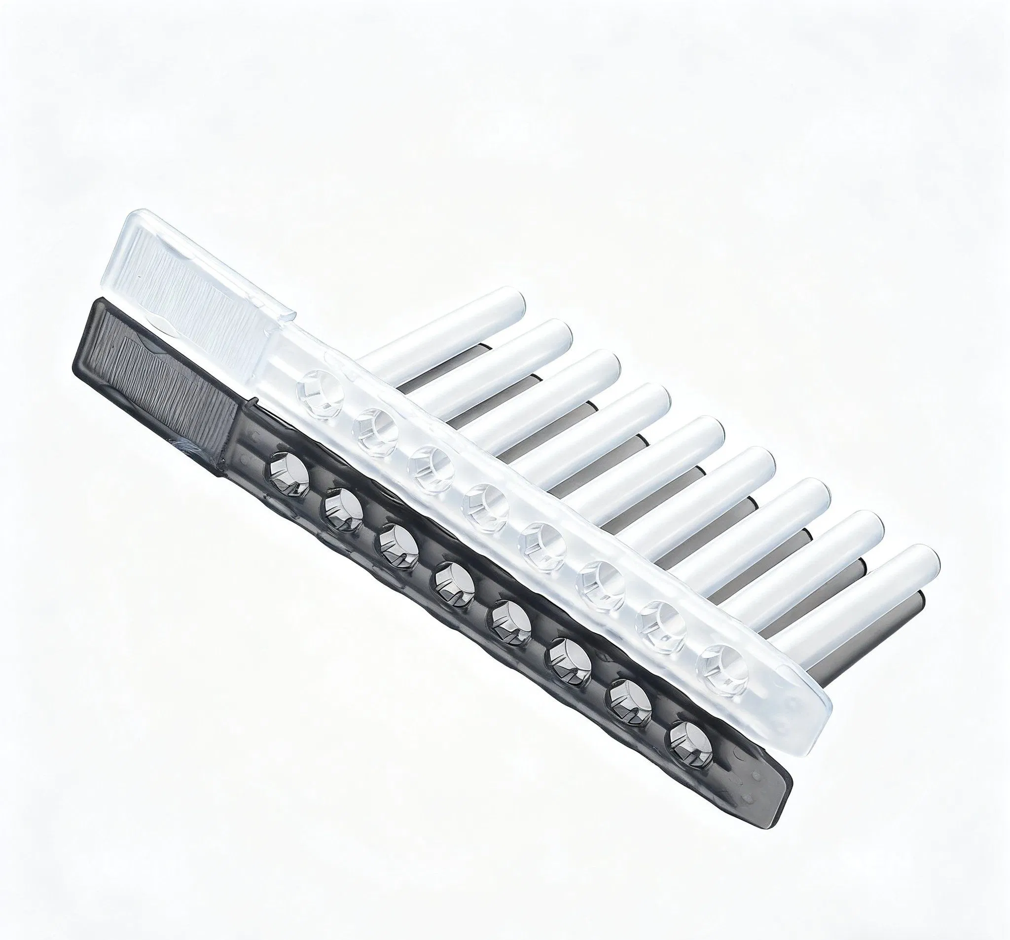 8-Strip Tip Comb PP V-Bottom Deep Well Plate Lab Consumables