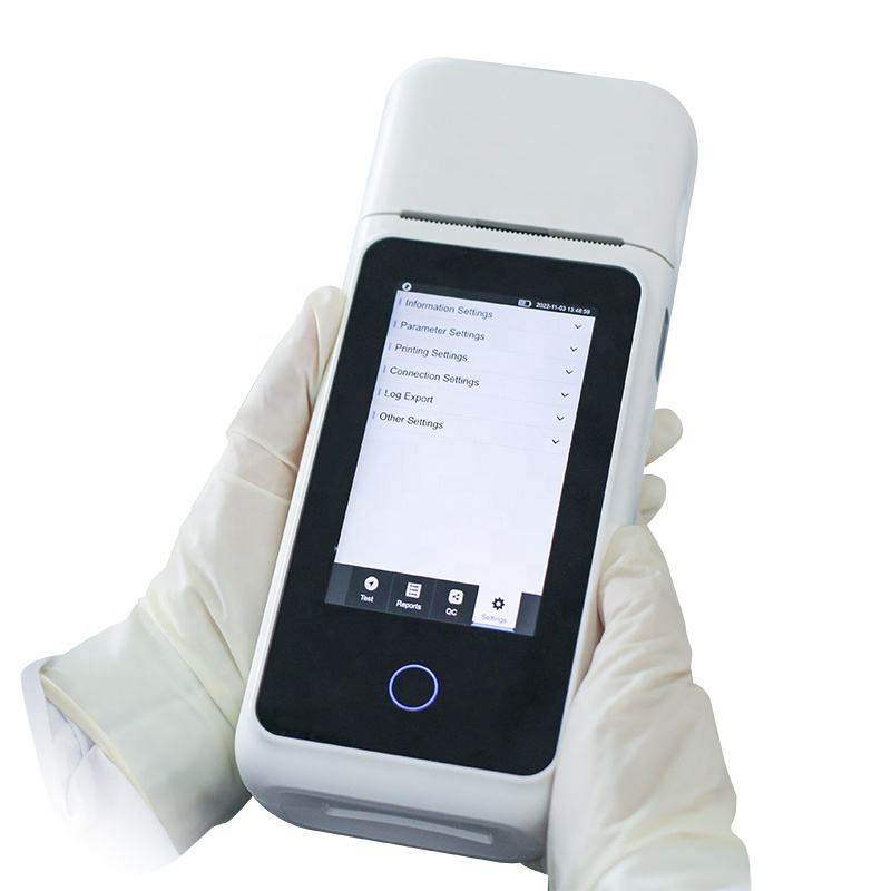 Veterinary Immunoassay System Electrolyte Analyzer Portable Handheld Blood Gas Analyzer
