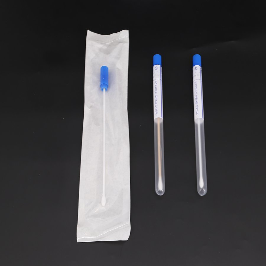 Hot Selling Sampling Swab Tube Nylon Nasopharyngeal Swab Disposable Sterile Swab Viral Transport Specimen Swab