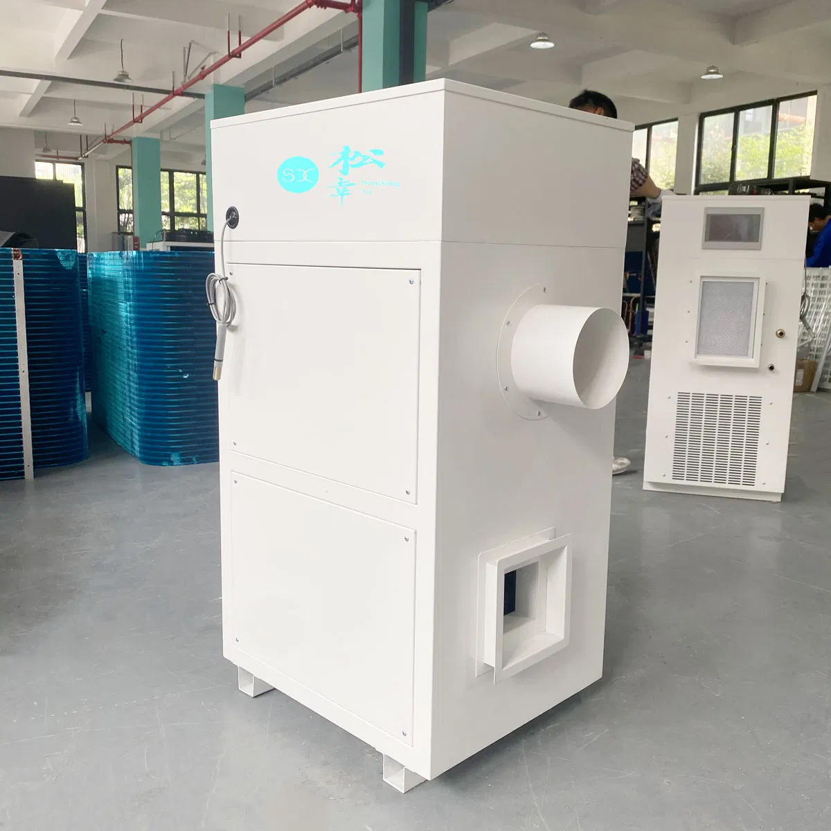 China Factory Industrial Air Conditioner Rooftop Dx Air Handling Unit with R410A/R134A Compressor