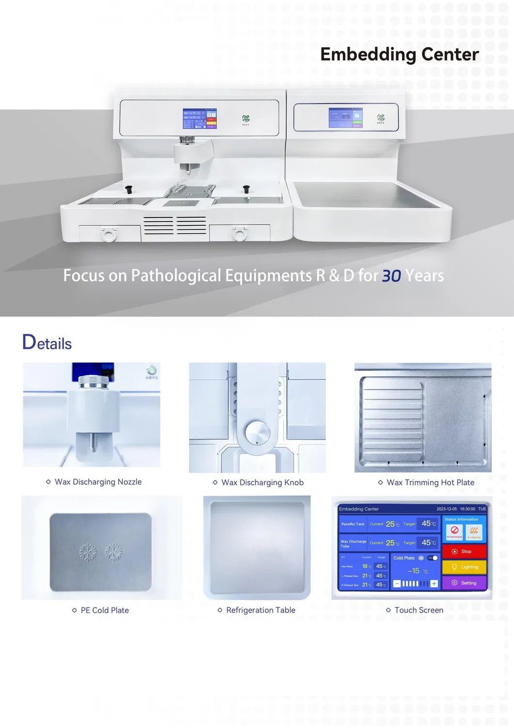 Cooling Plate Pathology Lab Equipment