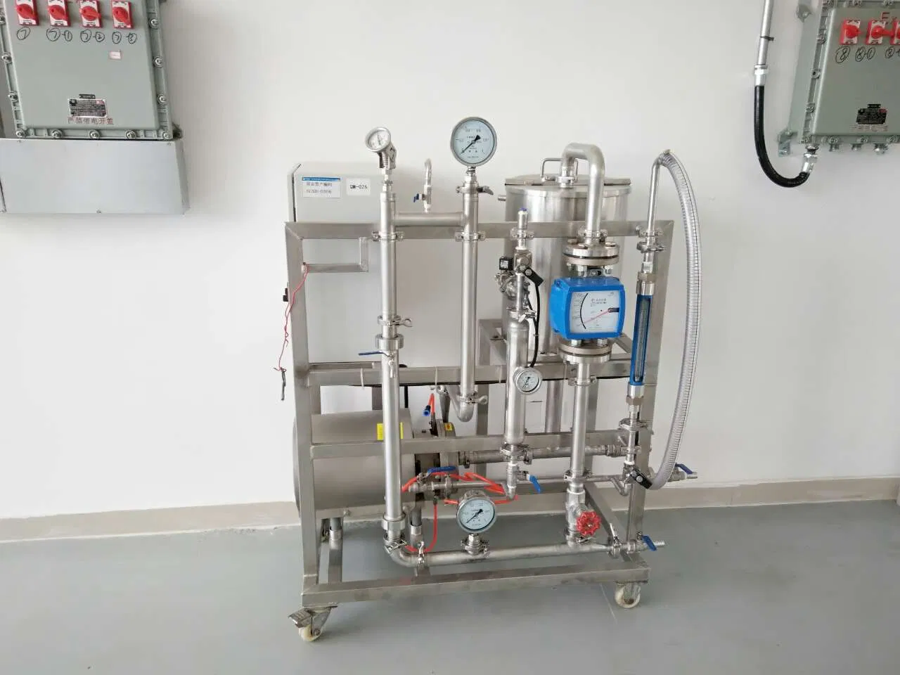 Lab Scale Crossflow Filtration Membrane Equipment with High Separation Efficiency