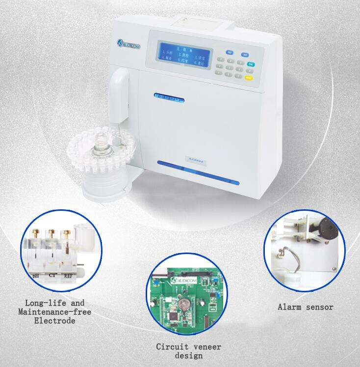 Laboratory Testing Equipment Automatic Electrolyte Analyzer Machine Portable Medical ISE Serum Blood Gas Electrolyte Analyzer