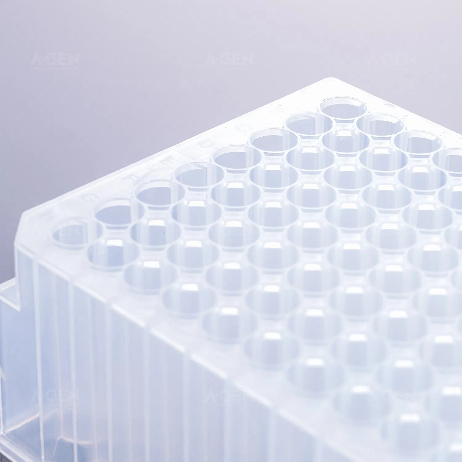 2.0ml Deep Well 96 Plate U Bottom Transparent PP Virgin Material Laboratory Consumables