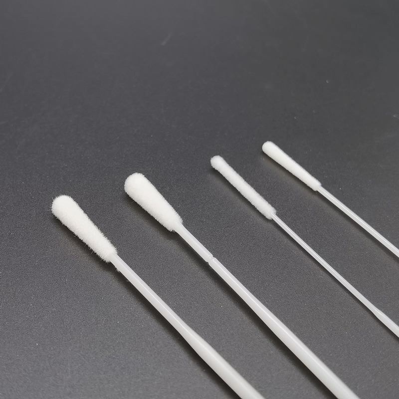 Disposable Virus Sampling Nasopharyngeal or Orpharyngeal Swab with Breaking Point