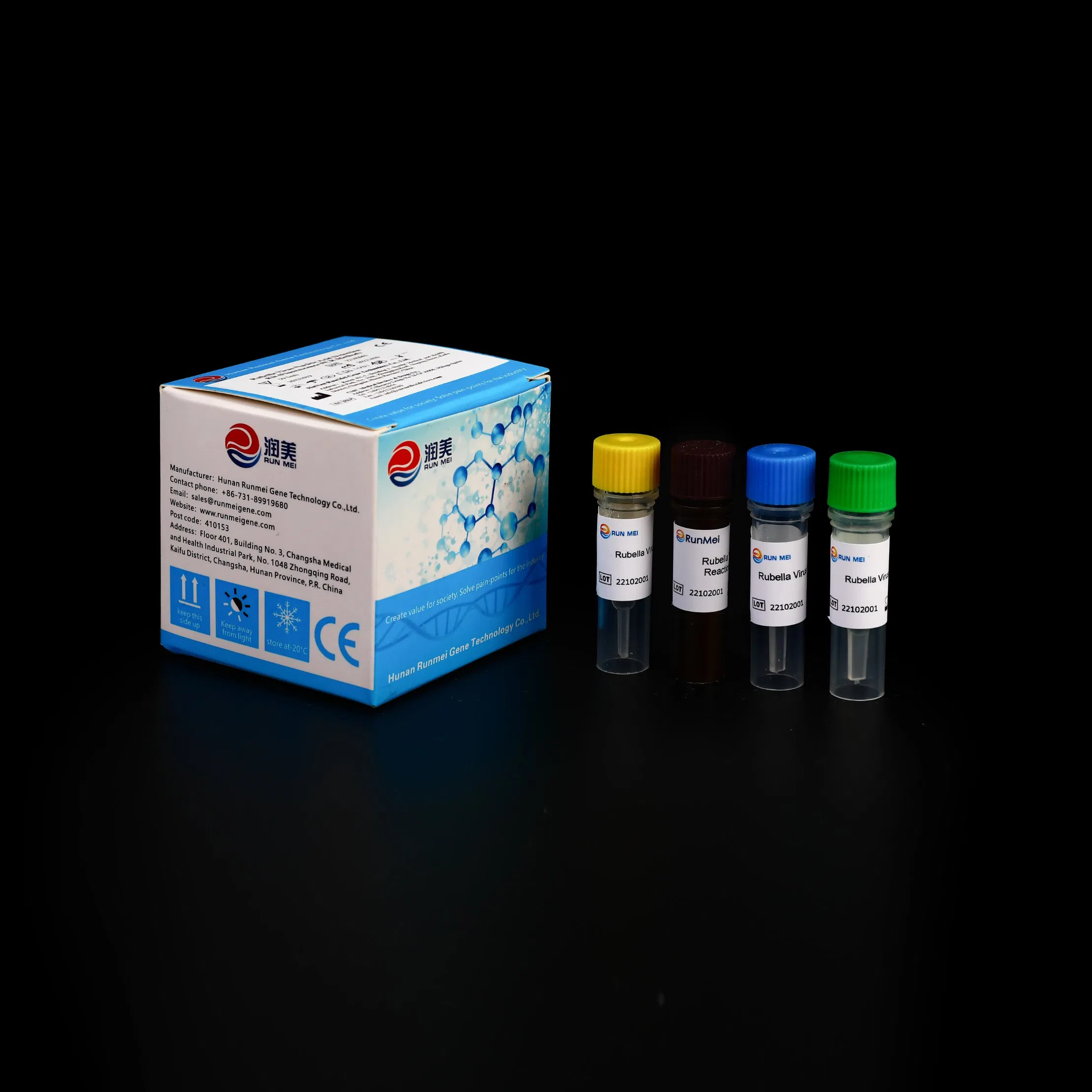 PCR Reagents Rubella Virus Nucleic Acid Detection Kit Diagnostic Test Kit