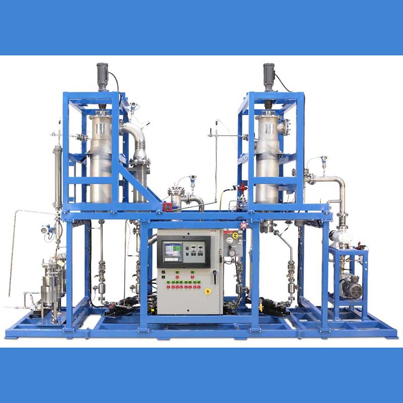 Lab Small Extraction Equipment Crude Oil Petroleum Wiped Film Molecular Distillation