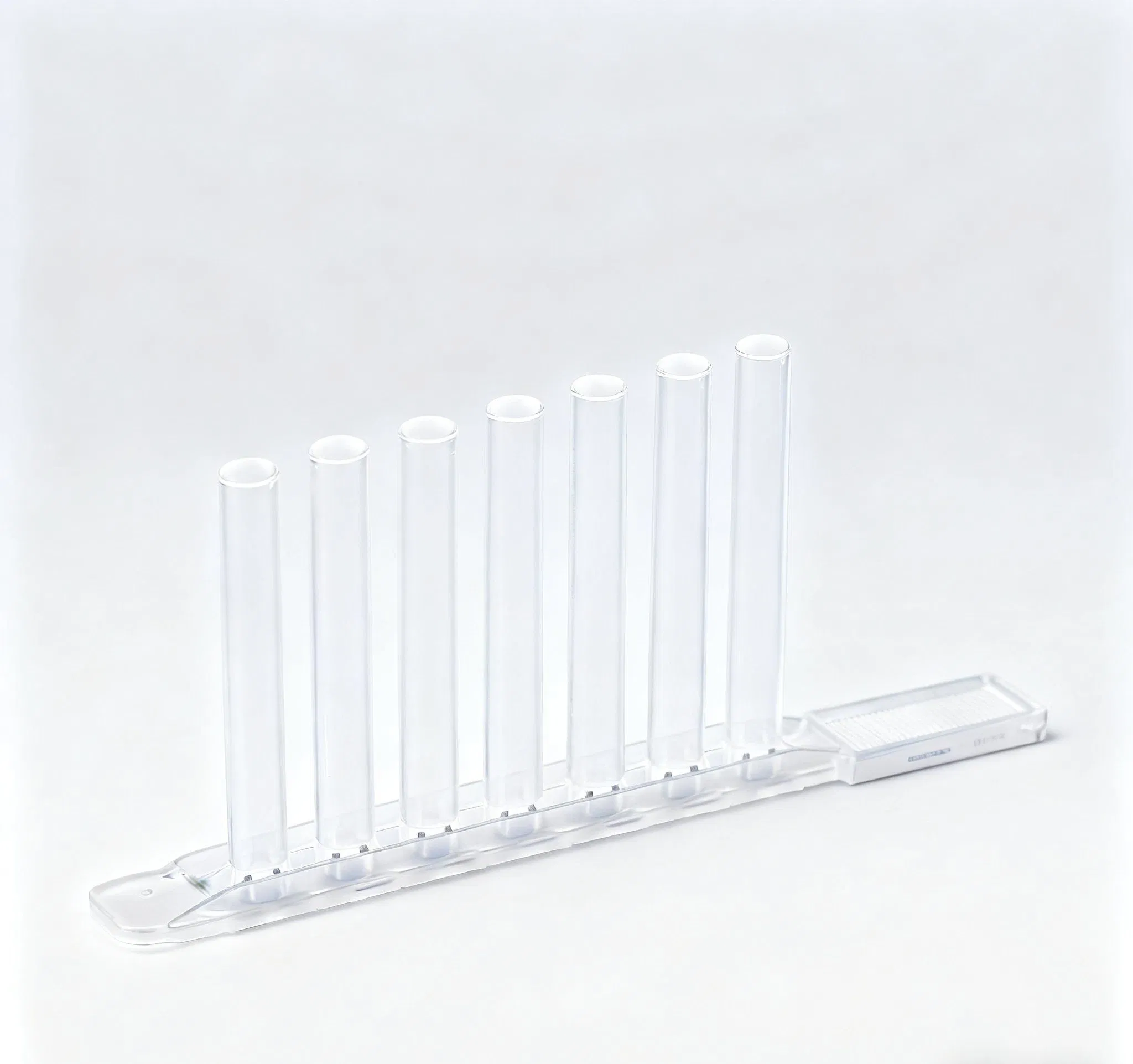 8-Strip Magnetic Tip Comb - PP Material V-Bottom Safe Lock Lab Consumables