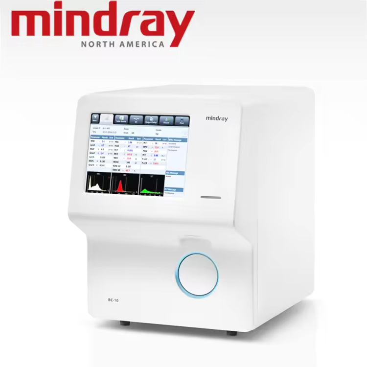 Mindray Bc-10 with High Quality 3 Diff Hematology Analyzer Blood Biochemical Analyzer Blood Test Machine Price