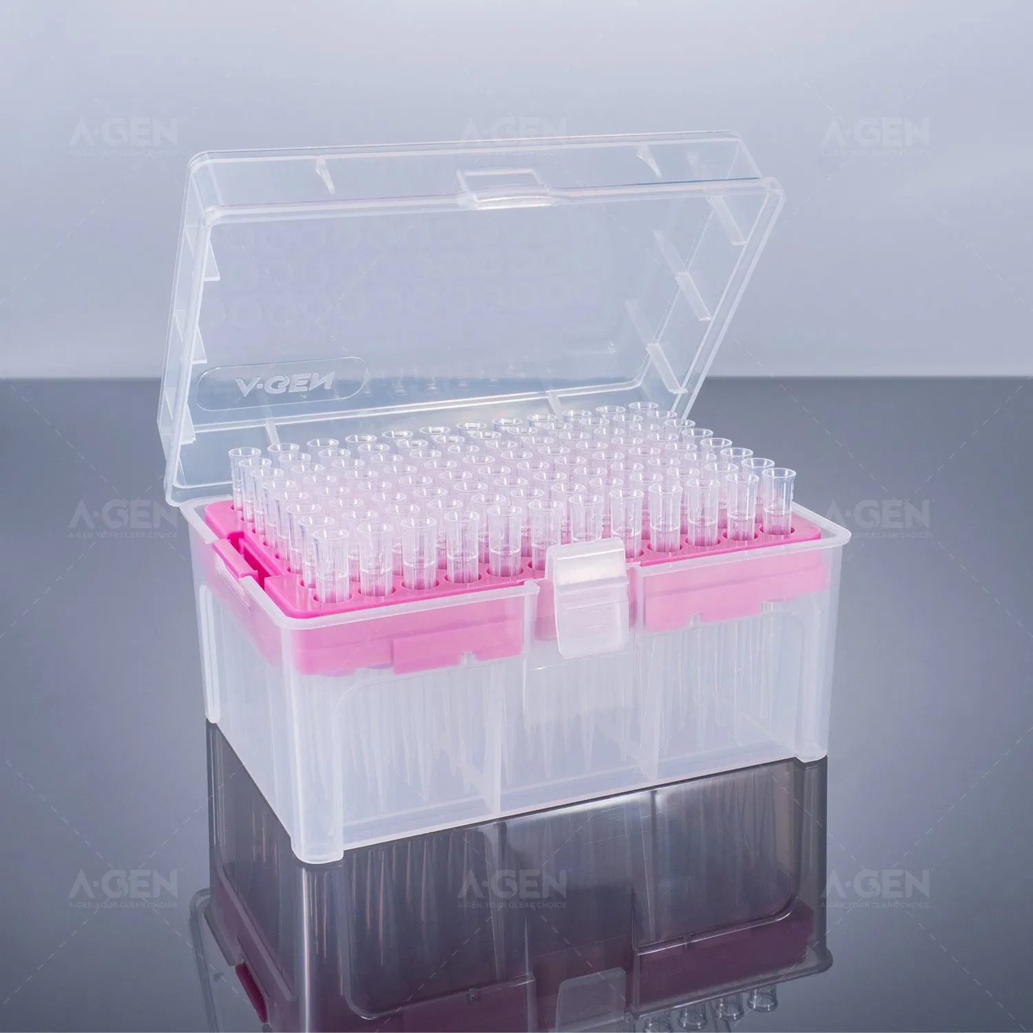 300UL Transparent Tip for Lab Consumable Universal Pipette