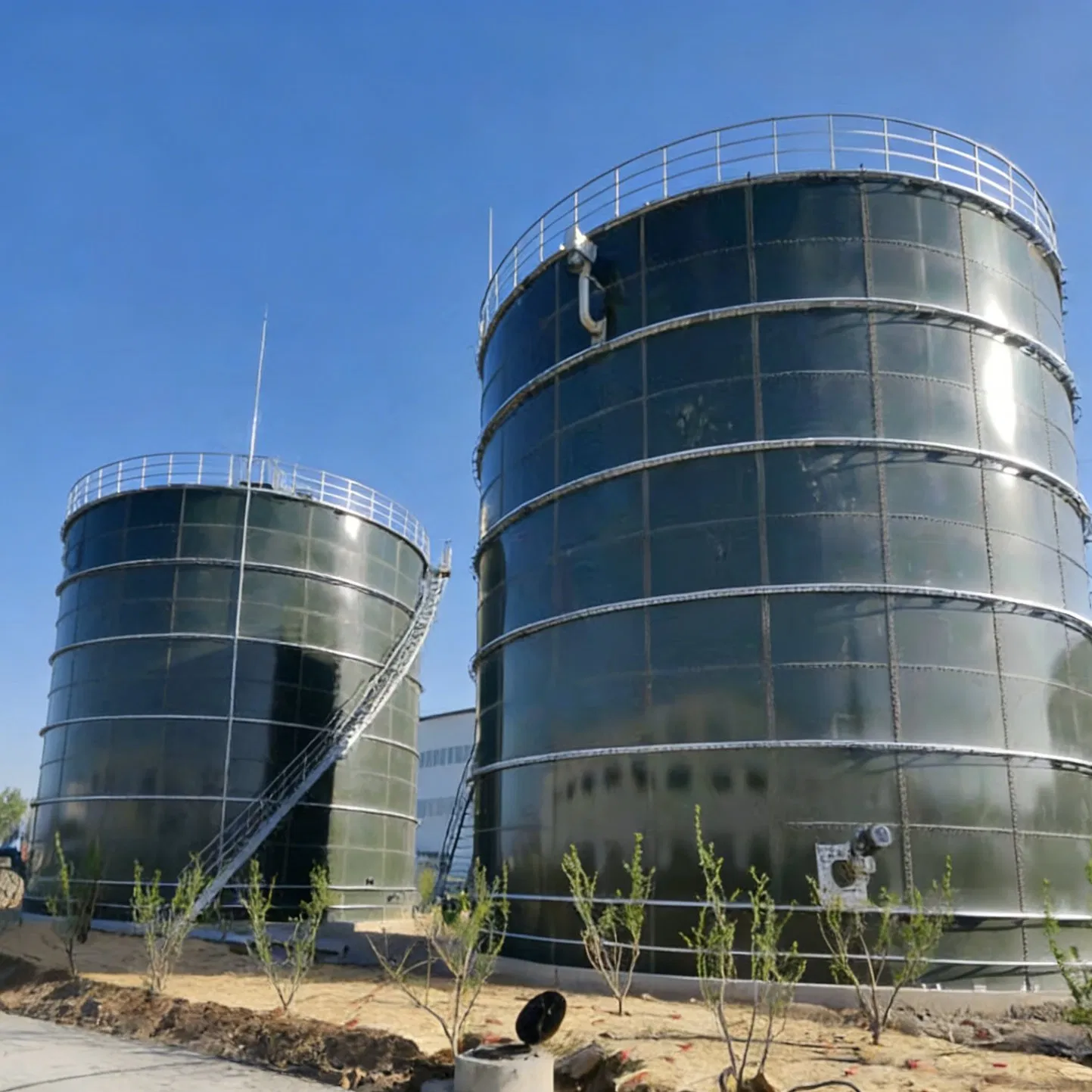 Modular Glass Fused Steel Tank System