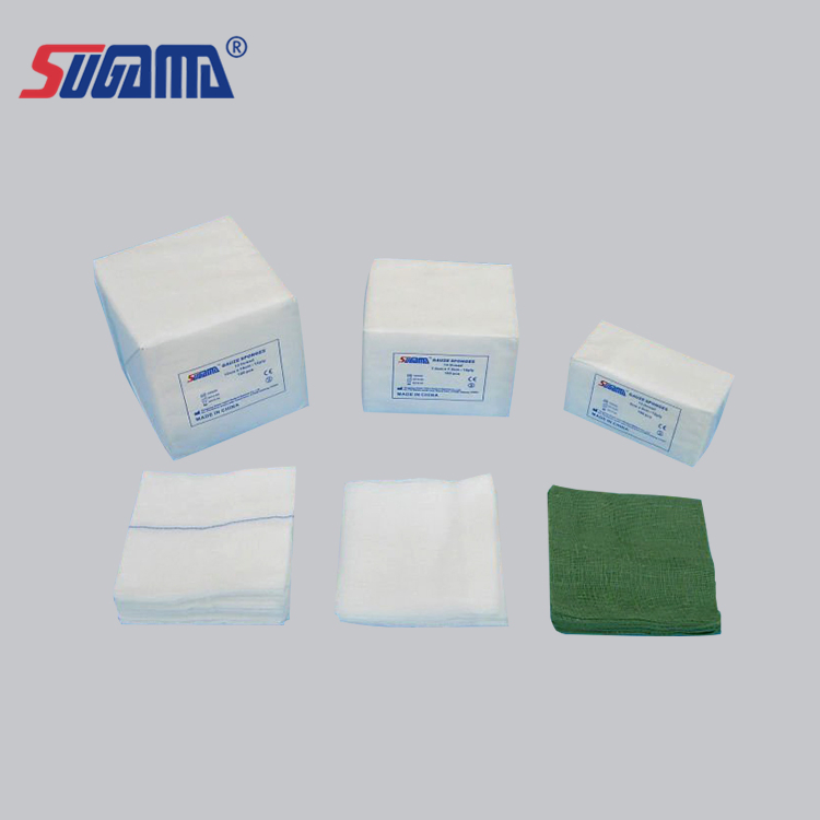 Medical Consumable FDA Approved Sugama Brand Soft Absorbent Gauze Sterile Swab
