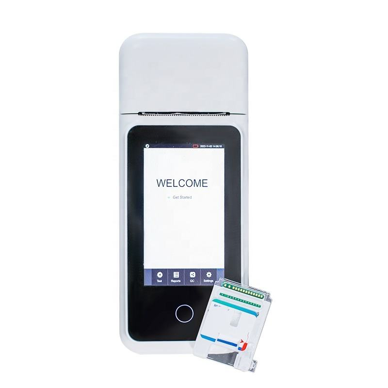 Veterinary Immunoassay System Electrolyte Analyzer Portable Handheld Blood Gas Analyzer