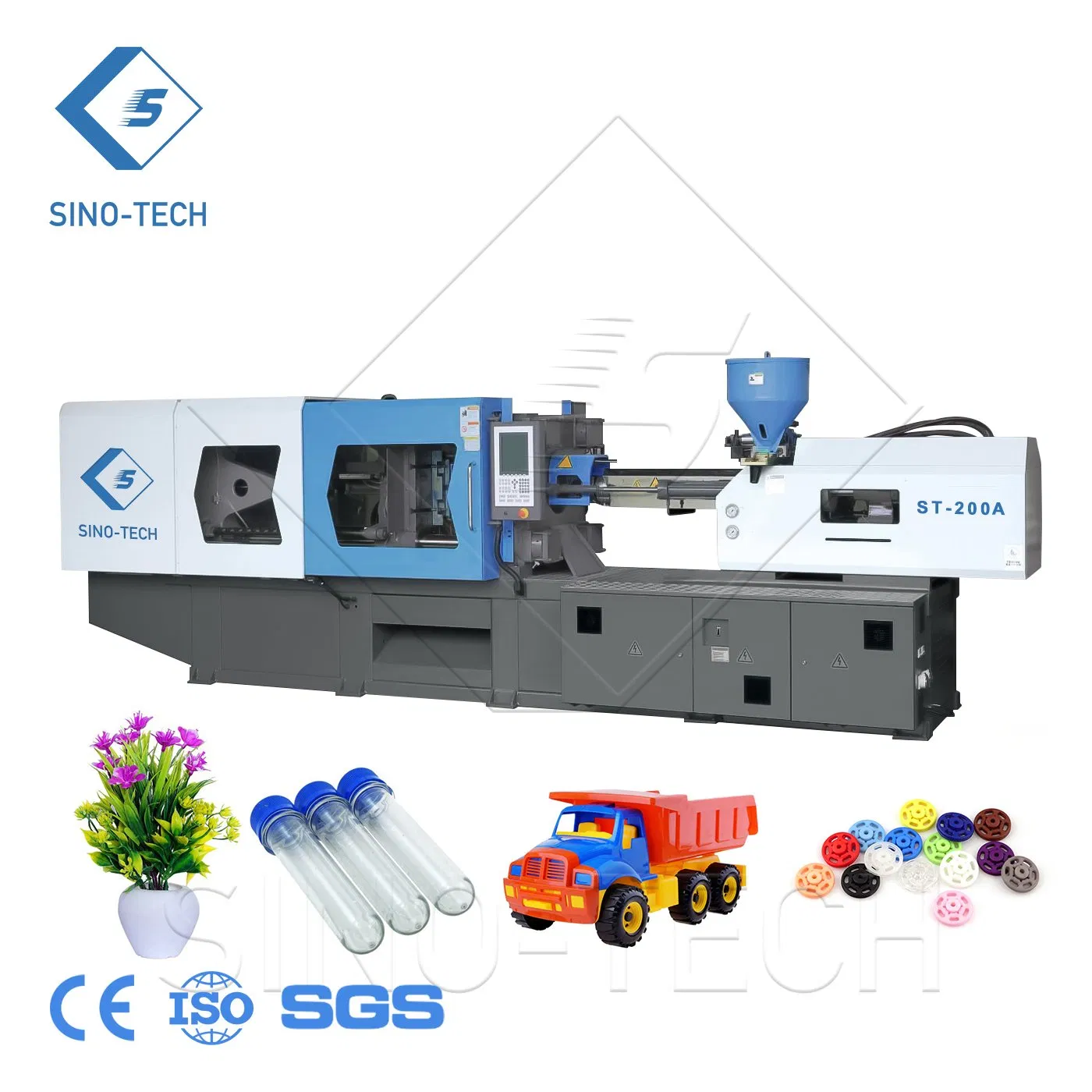 Vacuum Molecular Diagnostics Tube Making Machine Plastic Injection Molding Machine for Nucleic Acid PCR Test