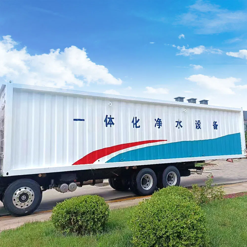 Containerized Freshwater Treatment System for River Reservoir Water and Surface Water Purification