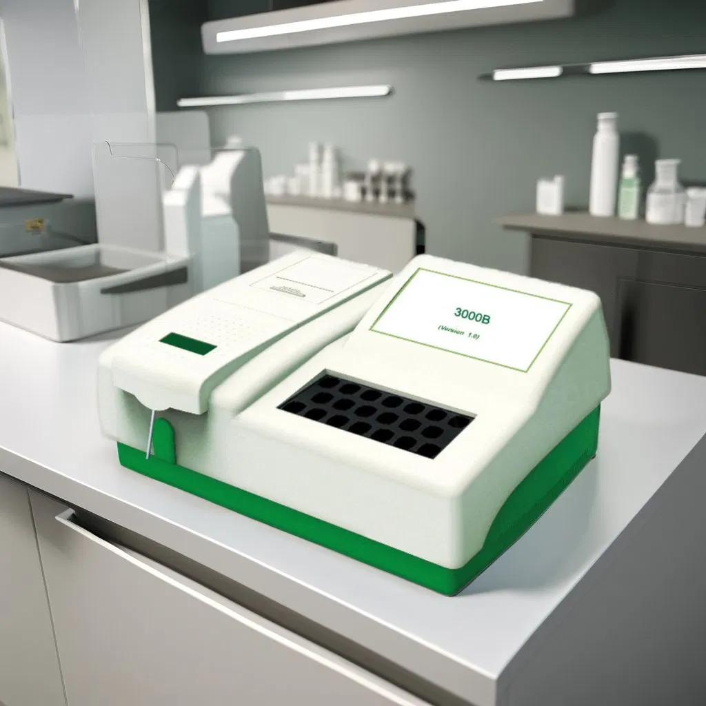 Clinical Portable Touch Screen Semi-Auto Veterinary Chemistry Analyzer