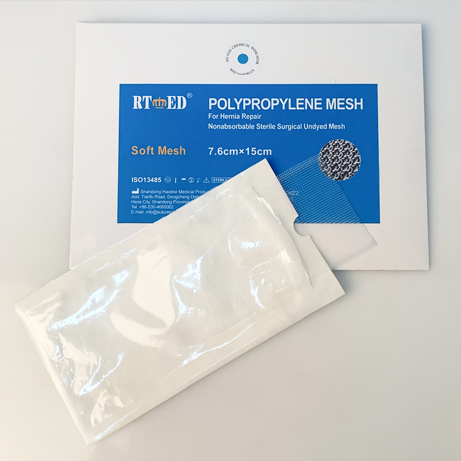 Polypropylene Surgical Hernia Mesh Medical Consumables for Repair Surgery