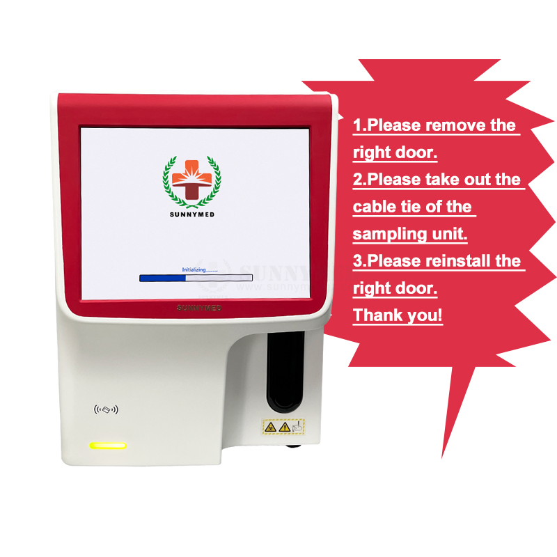 Sy-B139V3-Part Automatic Hematology Analyzer with LCD Marked Clinical Chemistry Analyzer