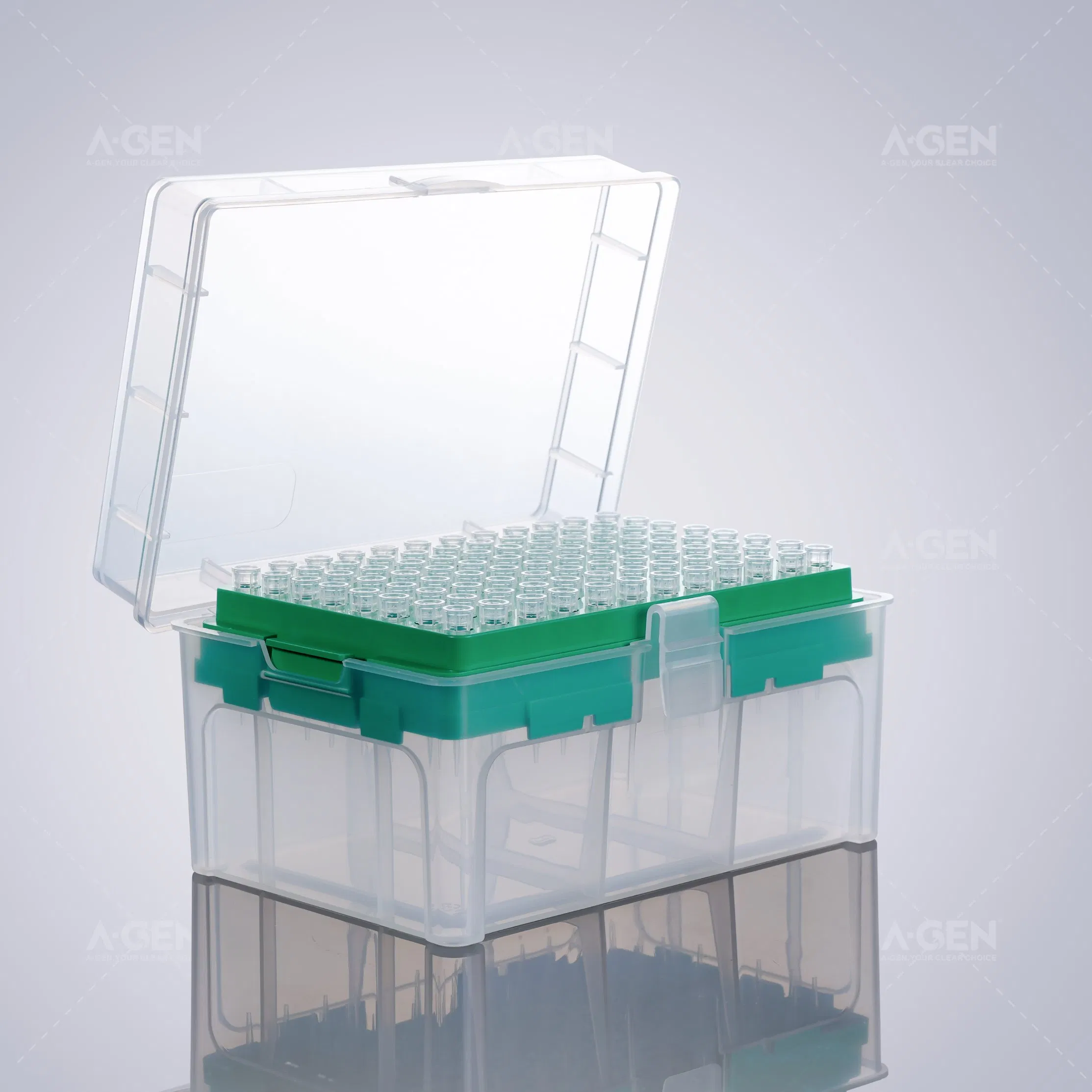 10μ L Low Retention Filter Pipette Tips – Rnase &amp; Dnase Free, Box Packed for Laboratory Use
