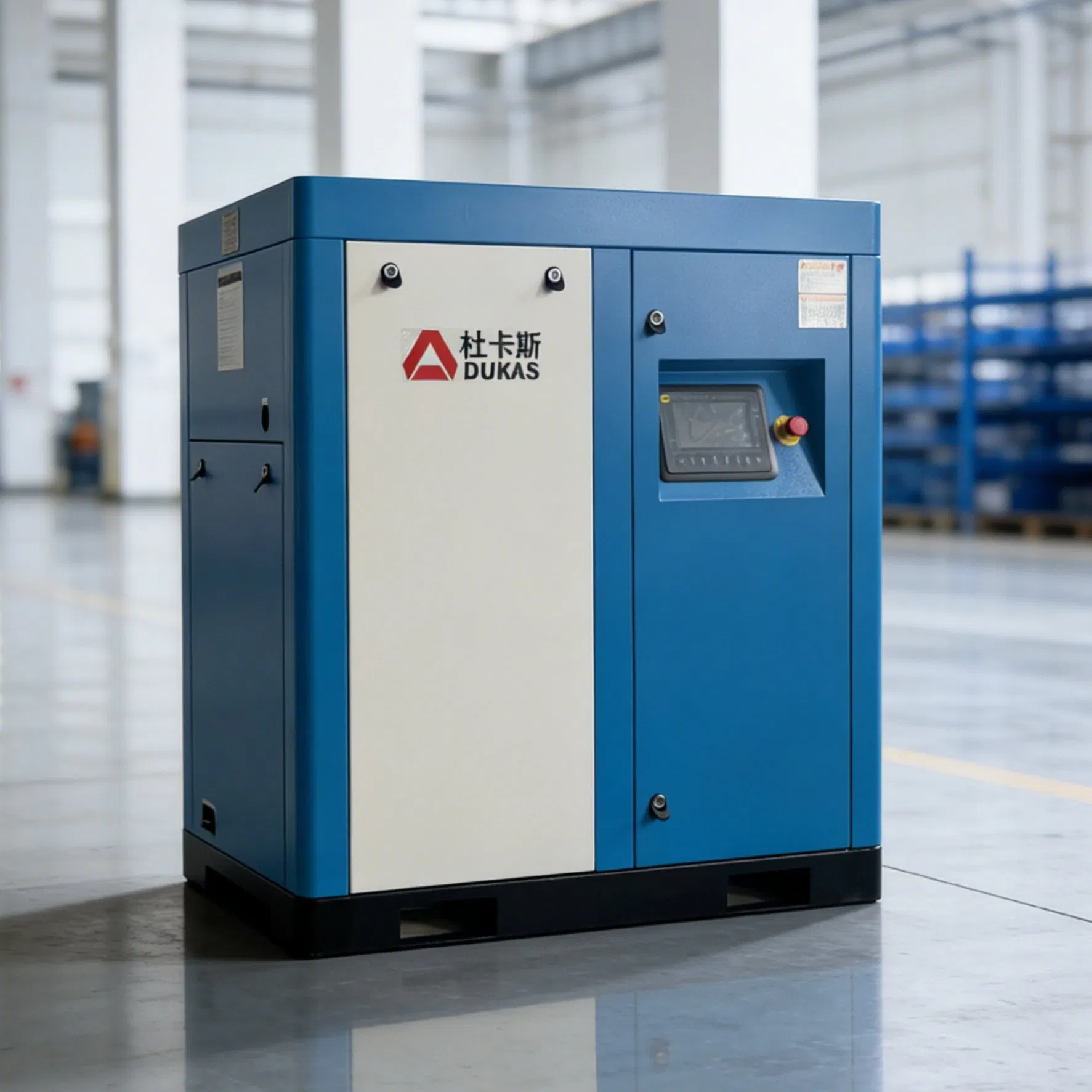 Custom-Made Oil-Free 15kw High-Pressure 20bar 25bar 30bar Single-Stage Screw Air Compressor Main Unit From a Chinese Factory