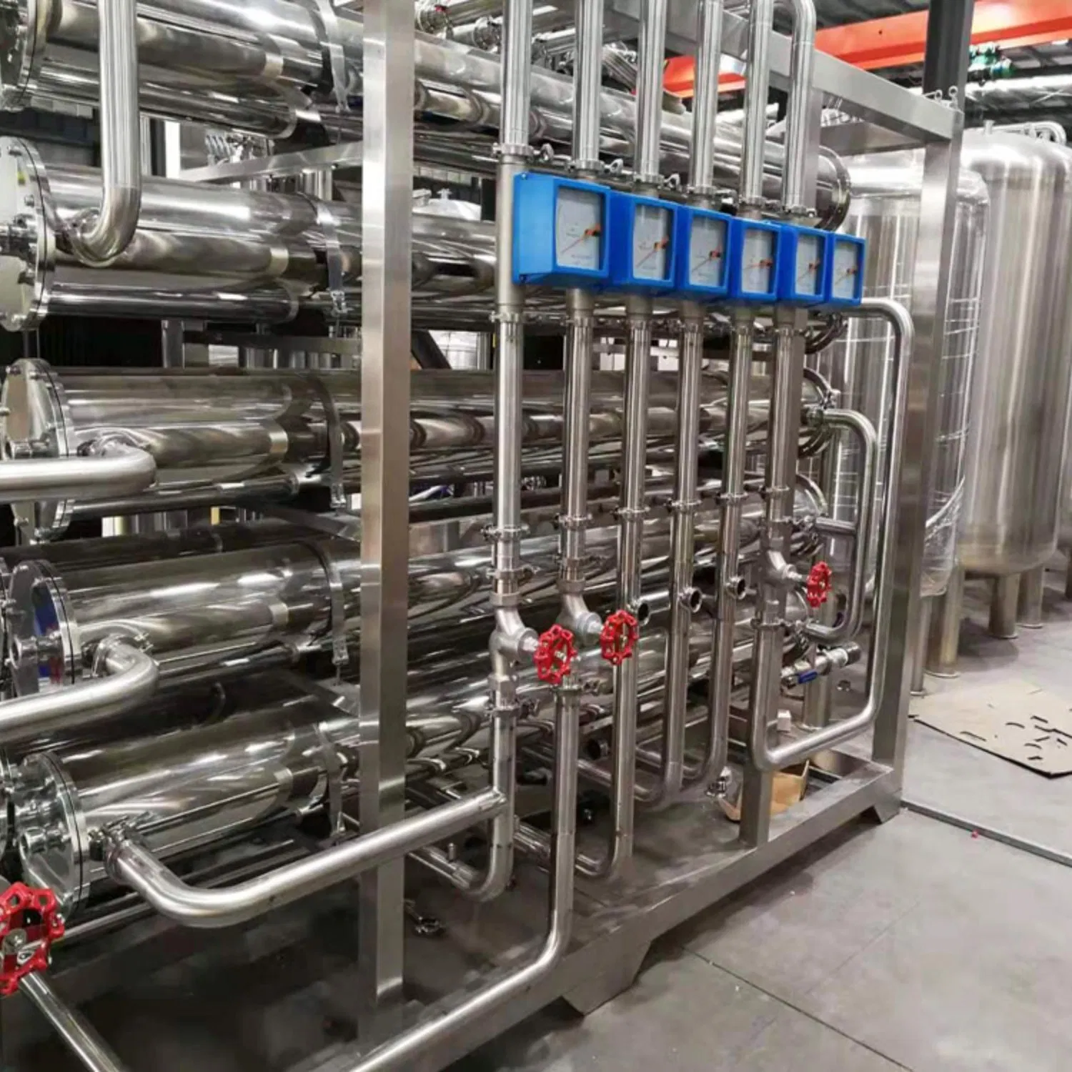 1000L Customized FDA Pharmaceutical Purified Water Treatment Equipment Reverse Osmosis Machine