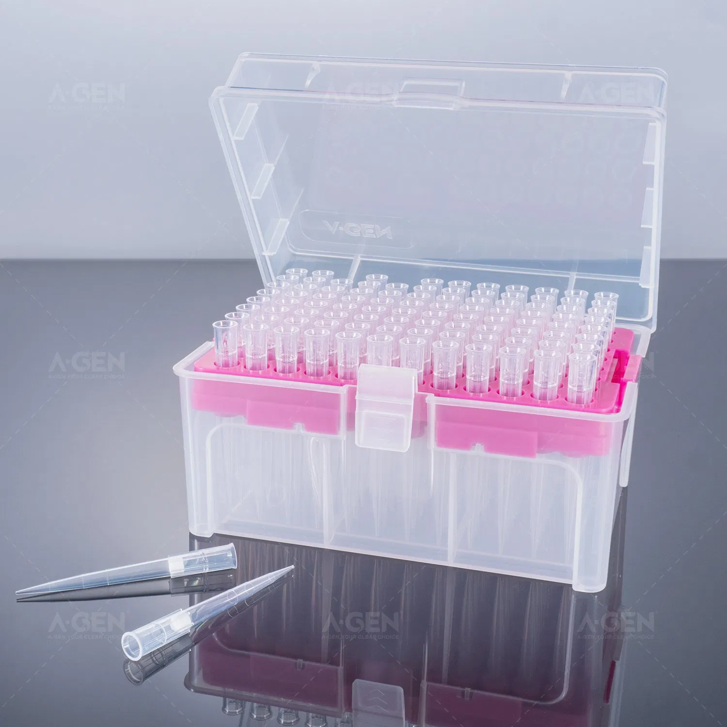Laboratory Dnase Rnase Free 200UL Low Retention Universal Pipette Tips