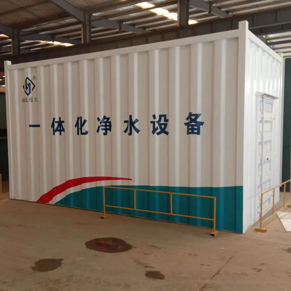 Compact Drinking Water Purification Treatment System for River Lake Reservoir Water Treatment