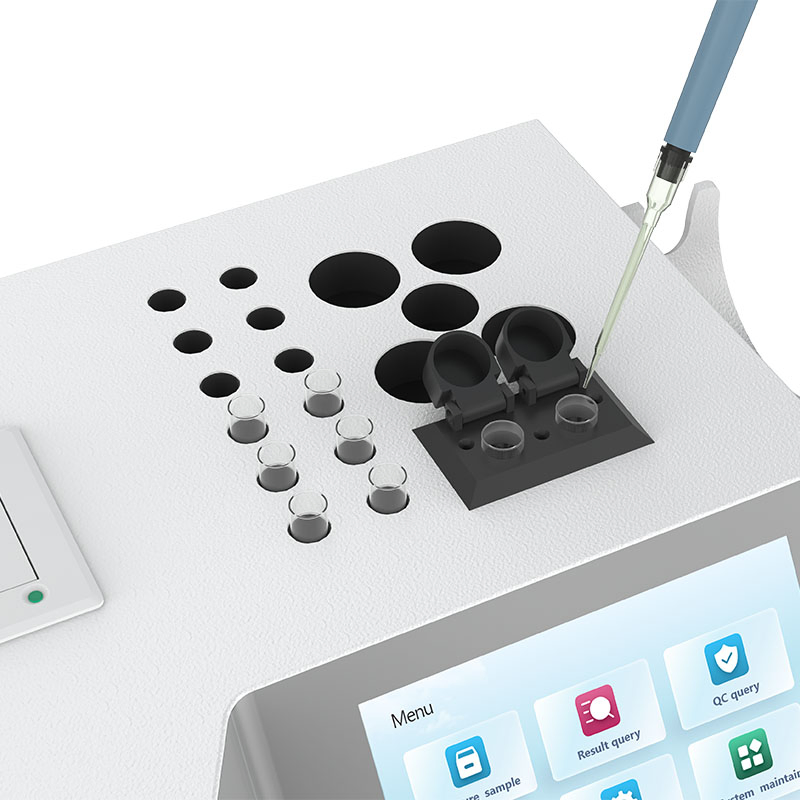 Biobase 2 Channels Semi Auto Coagulation Analyzer Blood Coagulation Analyzer for Lab