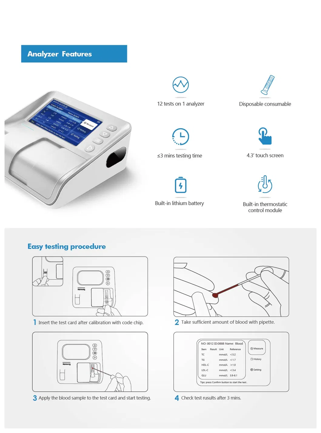 Portable Auto Chemistry Analyzer 3