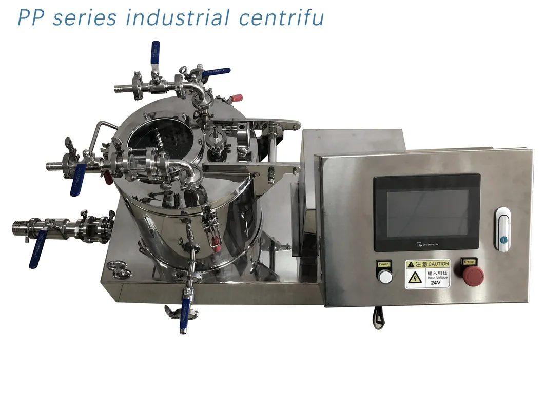 Oil Extractor Centrifuge Separation Ethanol Extract Equipment