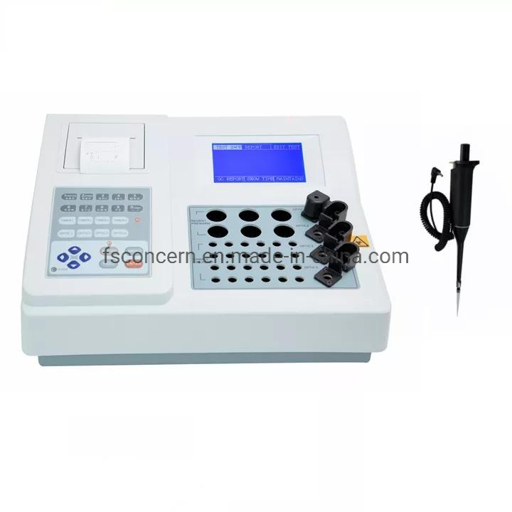 High Quality Cheap Price Semi-Auto Medical Laboratory Equipment 4-Channels Blood Coagulation Analyzer