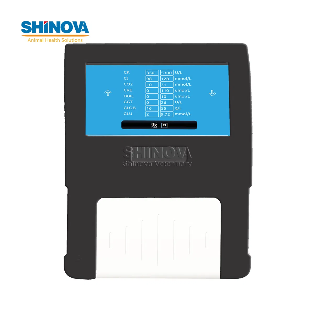 Fully Automatic Clinical Veterinary Blood Auto Chemistry Analyzer