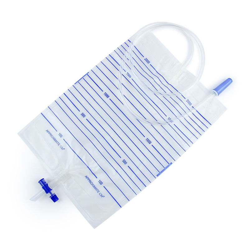 Urine Bag 2000ml for Men and Women Collecting Urine Disposable Medical Use