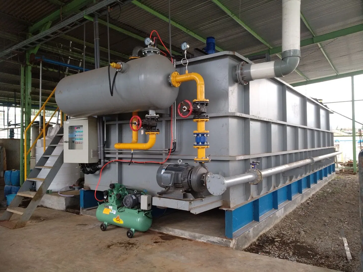 High-Efficiency Dissolved Air Flotation System with Advanced Water Clarification and Solid-Liquid Separation for Industry Sewage Treatment Plants
