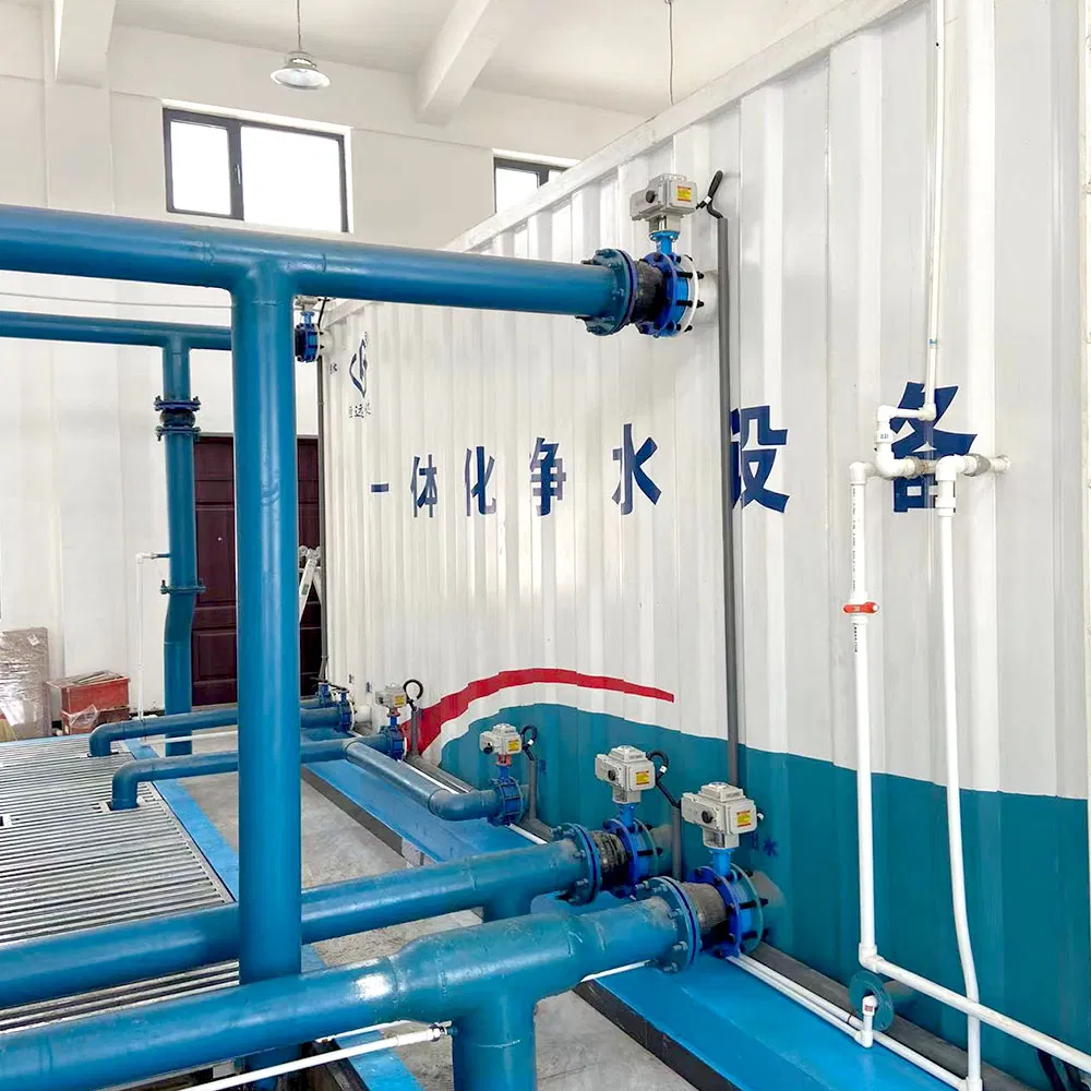Compact Drinking Water Purification Treatment System for River Lake Reservoir Water Treatment