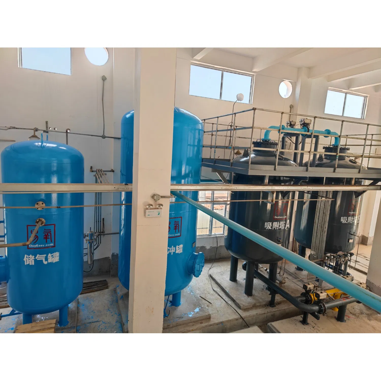 Gas Oxygen Generator Manufacturer Skid-Mounted Vpsa Oxygen Production Equipment Customized