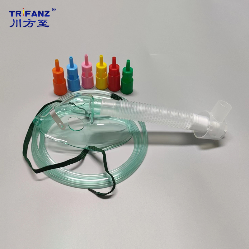 Disposable Simple Venturi Mask Medical Grade Sterile Latex-Free Hospital Oxygen Respiratory Consumable