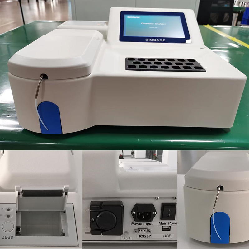 Biobase Biochemistry Analyzer Clinical Biobase-Silver Semi-Auto Chemistry Analyzer for Lab